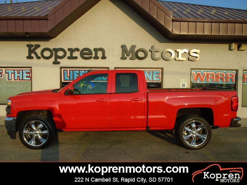2017 Chevrolet Silverado 4WD Double Cab 143.5" | Red 2017 Chevrolet
