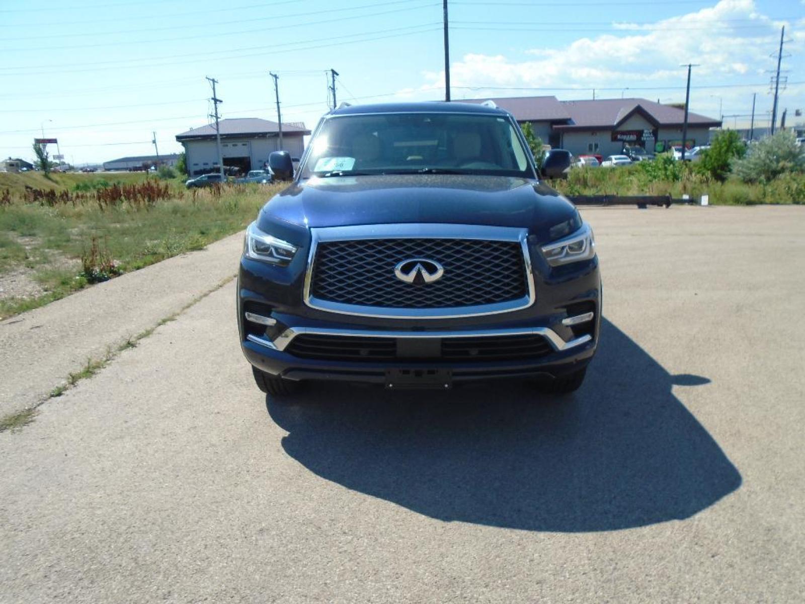 2018 Hermosa Blue INFINITI QX80 Base (JN8AZ2NE4J9) with an 5.6 liter 8 Cylinder Engine engine, 7-Speed Automatic transmission, located at 222 N Cambell St., Rapid City, SD, 57701, (866) 420-2727, 44.081833, -103.191032 - Protect this 1/2 ton suv from unwanted accidents with a cutting edge backup camera system. The rear parking assist technology on this unit will put you at ease when reversing. The system alerts you as you get closer to an obstruction. This vehicle has a clean CARFAX vehicle history report. Enjoy th - Photo #6