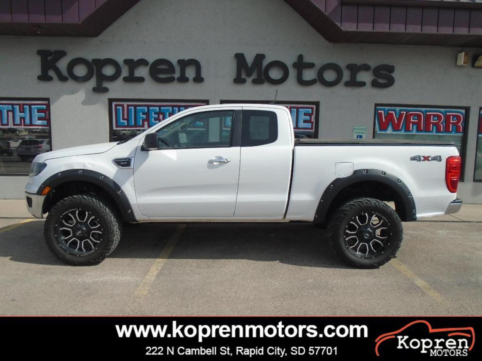 2020 Oxford White Ford Ranger XLT (1FTER1FH5LL) with an 2.3 liter 4 Cylinder Engine engine, ELECTRONIC 10-SPEED SELECTSHIFT AUTO transmission, located at 222 N Cambell St., Rapid City, SD, 57701, (866) 420-2727, 44.081833, -103.191032 - This Ford Ranger has a clean CARFAX vehicle history report. Good News! This certified CARFAX 1-owner vehicle has only had one owner before you. Protect this Ford Ranger from unwanted accidents with a cutting edge backup camera system. This 2020 Ford Ranger shines with clean polished lines coated wi - Photo #0